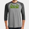 Mens Perfect Tri ® 3/4 Sleeve Raglan Thumbnail