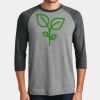 Mens Perfect Tri ® 3/4 Sleeve Raglan Thumbnail