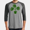 Mens Perfect Tri ® 3/4 Sleeve Raglan Thumbnail