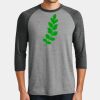 Mens Perfect Tri ® 3/4 Sleeve Raglan Thumbnail