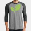 Mens Perfect Tri ® 3/4 Sleeve Raglan Thumbnail