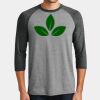Mens Perfect Tri ® 3/4 Sleeve Raglan Thumbnail