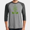 Mens Perfect Tri ® 3/4 Sleeve Raglan Thumbnail