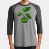 Mens Perfect Tri ® 3/4 Sleeve Raglan Thumbnail