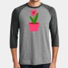 Mens Perfect Tri ® 3/4 Sleeve Raglan Thumbnail