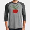 Mens Perfect Tri ® 3/4 Sleeve Raglan Thumbnail