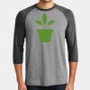 Mens Perfect Tri ® 3/4 Sleeve Raglan Thumbnail