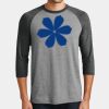 Mens Perfect Tri ® 3/4 Sleeve Raglan Thumbnail