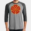 Mens Perfect Tri ® 3/4 Sleeve Raglan Thumbnail