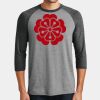 Mens Perfect Tri ® 3/4 Sleeve Raglan Thumbnail