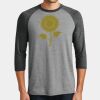 Mens Perfect Tri ® 3/4 Sleeve Raglan Thumbnail
