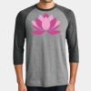 Mens Perfect Tri ® 3/4 Sleeve Raglan Thumbnail