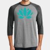 Mens Perfect Tri ® 3/4 Sleeve Raglan Thumbnail