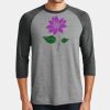 Mens Perfect Tri ® 3/4 Sleeve Raglan Thumbnail