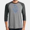 Mens Perfect Tri ® 3/4 Sleeve Raglan Thumbnail