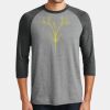 Mens Perfect Tri ® 3/4 Sleeve Raglan Thumbnail