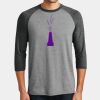 Mens Perfect Tri ® 3/4 Sleeve Raglan Thumbnail