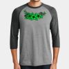 Mens Perfect Tri ® 3/4 Sleeve Raglan Thumbnail