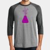 Mens Perfect Tri ® 3/4 Sleeve Raglan Thumbnail