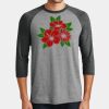 Mens Perfect Tri ® 3/4 Sleeve Raglan Thumbnail