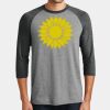 Mens Perfect Tri ® 3/4 Sleeve Raglan Thumbnail