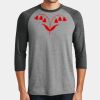 Mens Perfect Tri ® 3/4 Sleeve Raglan Thumbnail