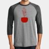 Mens Perfect Tri ® 3/4 Sleeve Raglan Thumbnail
