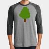 Mens Perfect Tri ® 3/4 Sleeve Raglan Thumbnail