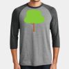 Mens Perfect Tri ® 3/4 Sleeve Raglan Thumbnail