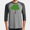 Mens Perfect Tri ® 3/4 Sleeve Raglan Thumbnail