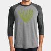 Mens Perfect Tri ® 3/4 Sleeve Raglan Thumbnail