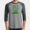 Mens Perfect Tri ® 3/4 Sleeve Raglan Thumbnail