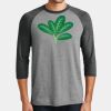 Mens Perfect Tri ® 3/4 Sleeve Raglan Thumbnail
