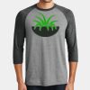 Mens Perfect Tri ® 3/4 Sleeve Raglan Thumbnail
