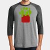 Mens Perfect Tri ® 3/4 Sleeve Raglan Thumbnail
