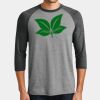 Mens Perfect Tri ® 3/4 Sleeve Raglan Thumbnail