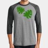 Mens Perfect Tri ® 3/4 Sleeve Raglan Thumbnail