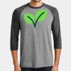 Mens Perfect Tri ® 3/4 Sleeve Raglan Thumbnail