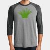 Mens Perfect Tri ® 3/4 Sleeve Raglan Thumbnail