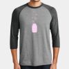 Mens Perfect Tri ® 3/4 Sleeve Raglan Thumbnail