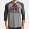 Mens Perfect Tri ® 3/4 Sleeve Raglan Thumbnail