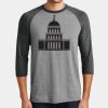 Mens Perfect Tri ® 3/4 Sleeve Raglan Thumbnail