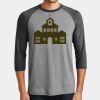 Mens Perfect Tri ® 3/4 Sleeve Raglan Thumbnail