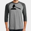 Mens Perfect Tri ® 3/4 Sleeve Raglan Thumbnail