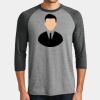 Mens Perfect Tri ® 3/4 Sleeve Raglan Thumbnail
