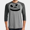 Mens Perfect Tri ® 3/4 Sleeve Raglan Thumbnail