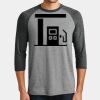Mens Perfect Tri ® 3/4 Sleeve Raglan Thumbnail