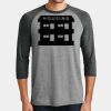 Mens Perfect Tri ® 3/4 Sleeve Raglan Thumbnail