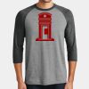 Mens Perfect Tri ® 3/4 Sleeve Raglan Thumbnail
