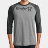 Mens Perfect Tri ® 3/4 Sleeve Raglan Thumbnail